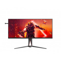 40.0- AOC IPS LED AG405UXC Black (1ms, 21:9, 100M:1, 300cd, 3440x1440, 178°/178°, 2 x HDMI2.0, DisplayPort, USB-C (Video, Data, Power), Adaptive Sync, Refresh Rate 144Hz, USB Hub: 4 x USB3.2, Speakers 2 x 5W, Height Adjustment, Audio Line-out, VESA)